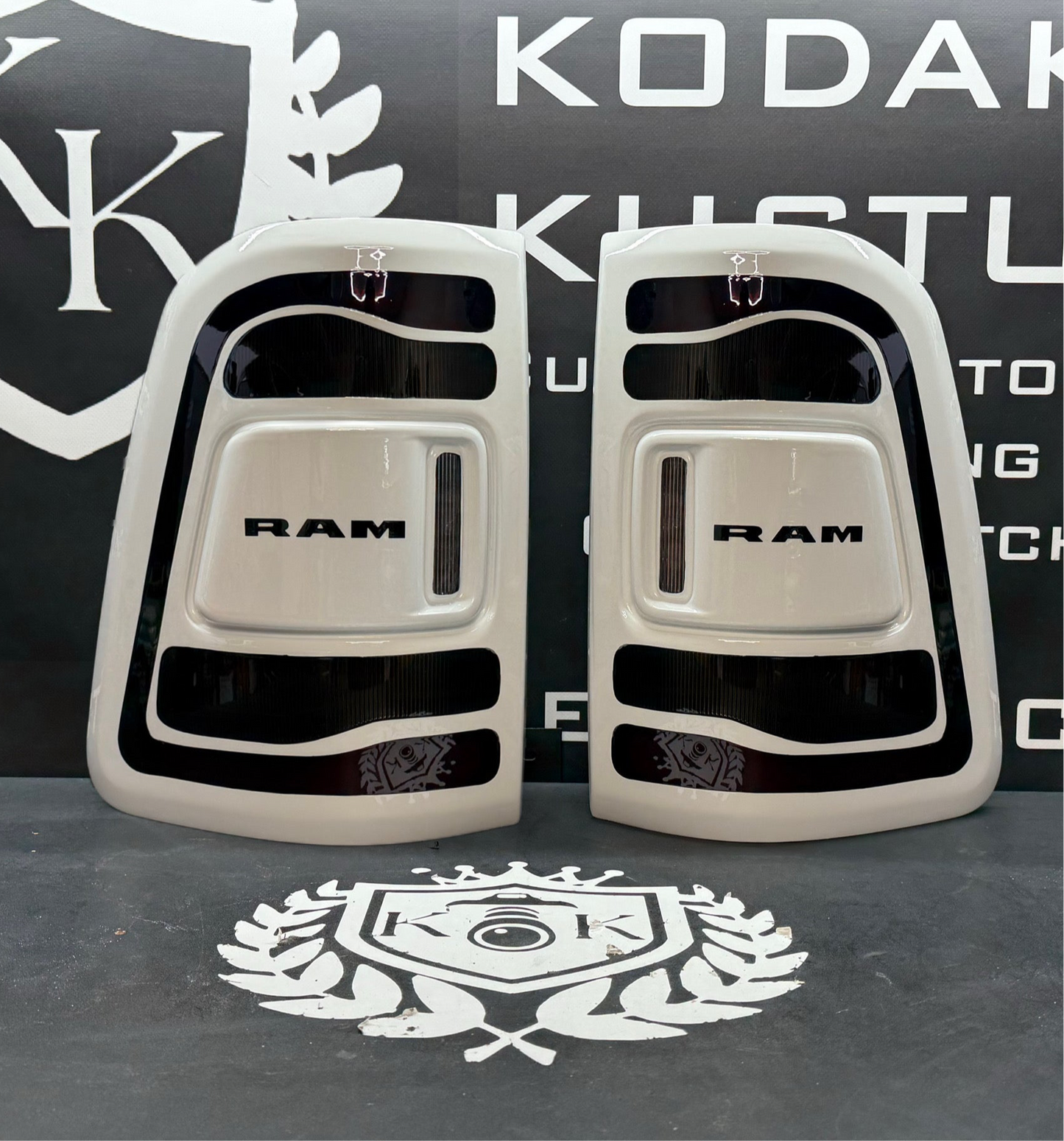 Ram 1500/2500/3500 5th Gen Colormatched Tail Lights 2009-2023