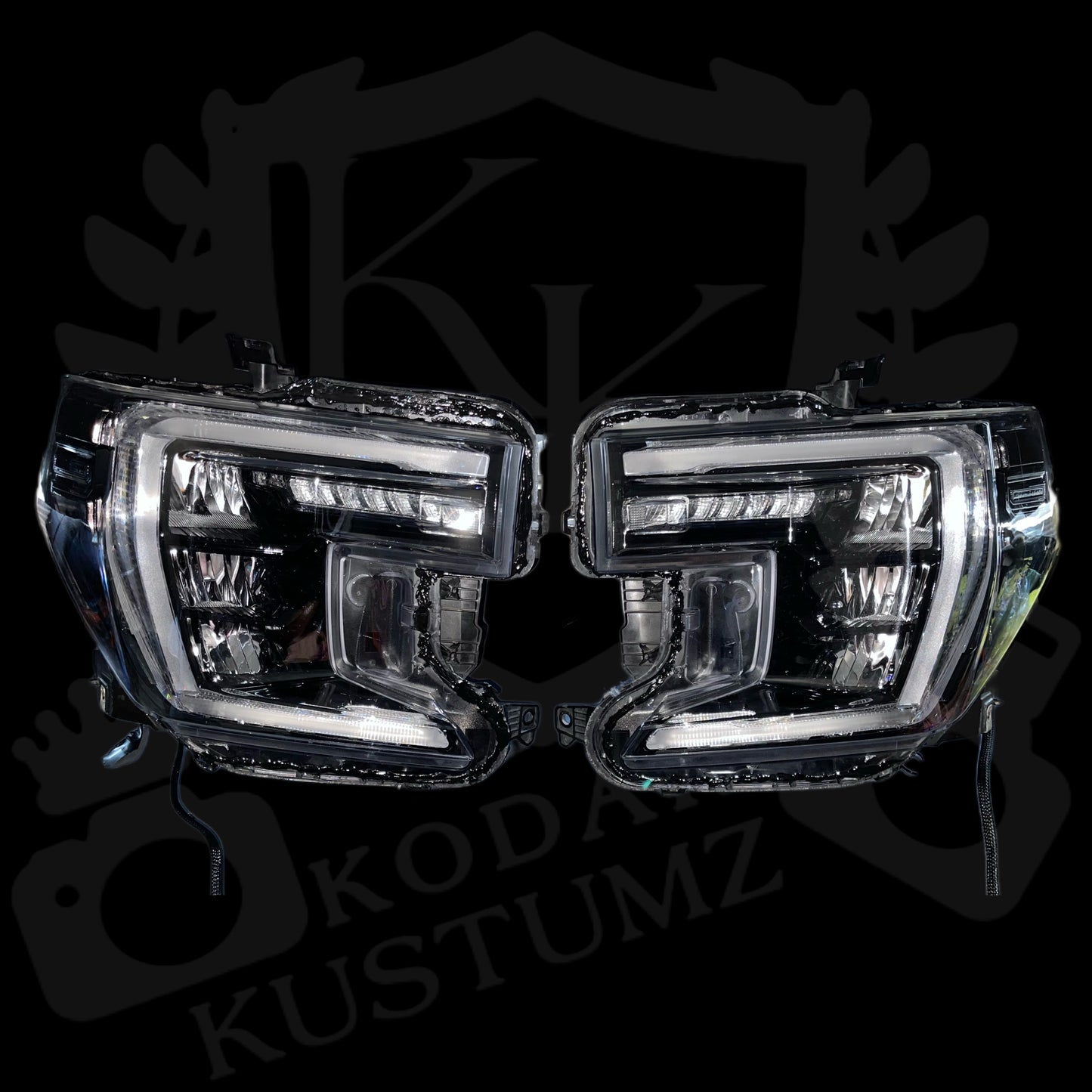 GMC Sierra OEM LED Colormatched Headlights 2019-2022