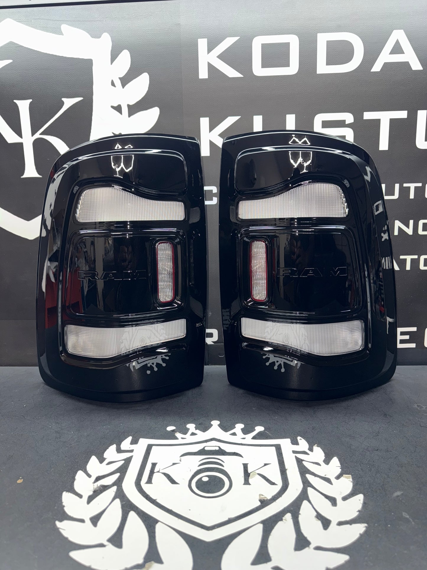 Ram 1500/2500/3500 5th Gen Colormatched Tail Lights 2009-2023