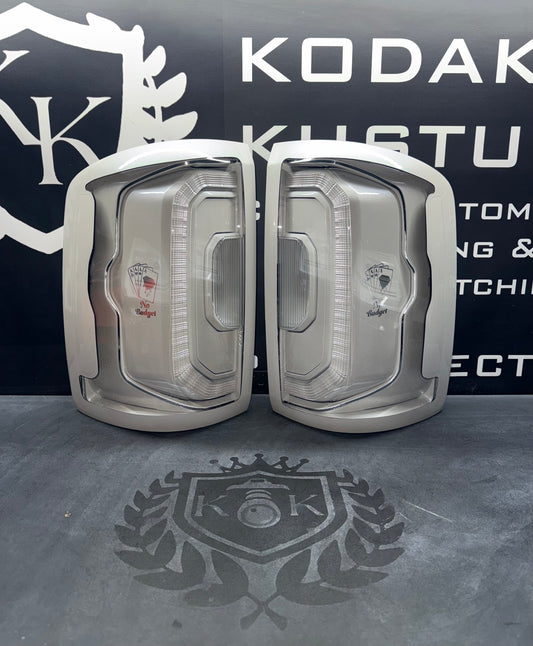 GMC Sierra Colormatched OE Style Tail Lights 2014-2018