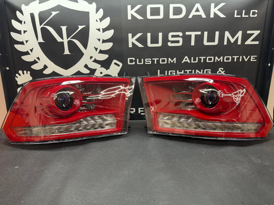 Ram 1500/2500/3500 Single Projector Colormatched Headlights 2009-2018