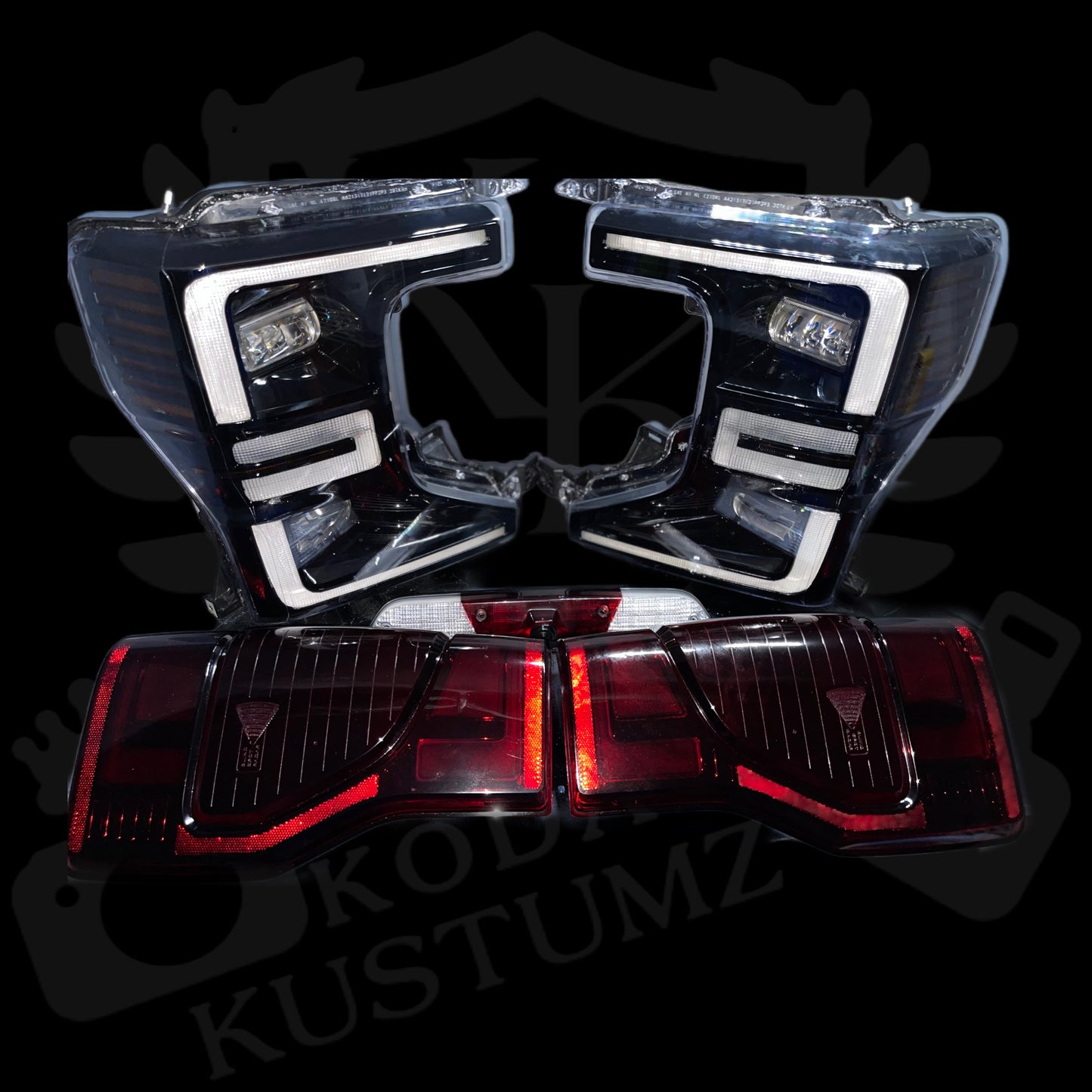 Ford Super Duty OEM Colormatched Headlights 2020+