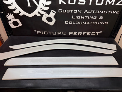 Colormatched Rain Guards