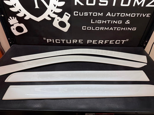 Colormatched Rain Guards