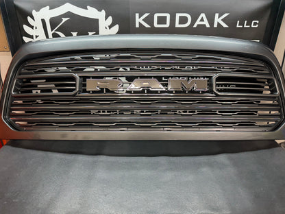 Ram 1500/2500/3500 5th Gen LTD Style Grill for 4th Gen 09-18