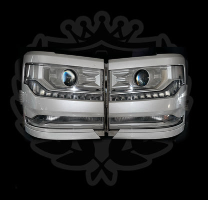 Chevy 1500 Projector Stock Style Colormatched Headlights 2016-2019