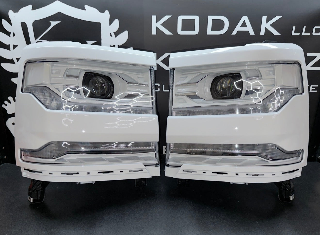 Chevy 1500 Projector Stock Style Colormatched Headlights 2016-2019