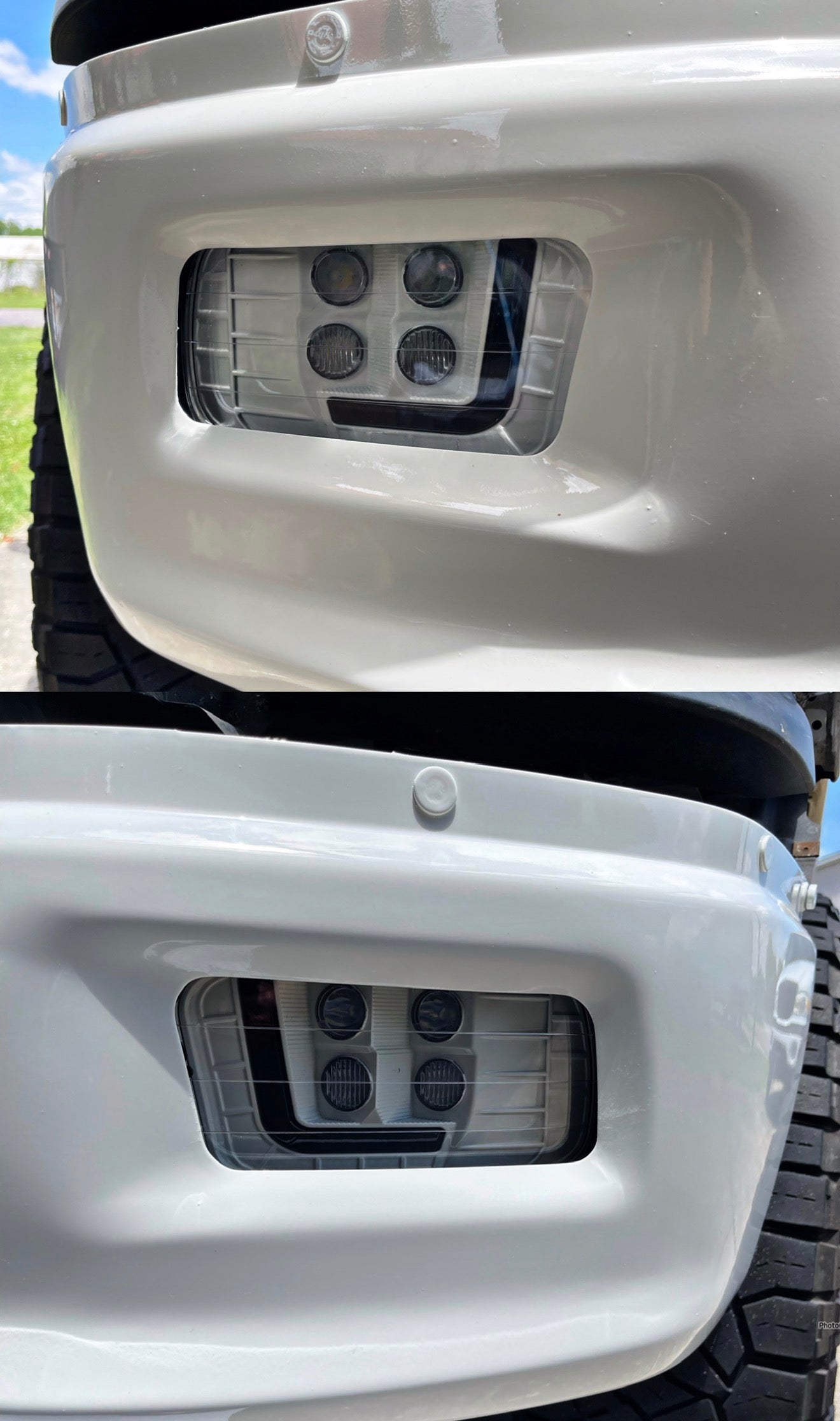 Ram 1500/2500/3500 Colormatched LED Fog Lights 2009-2018