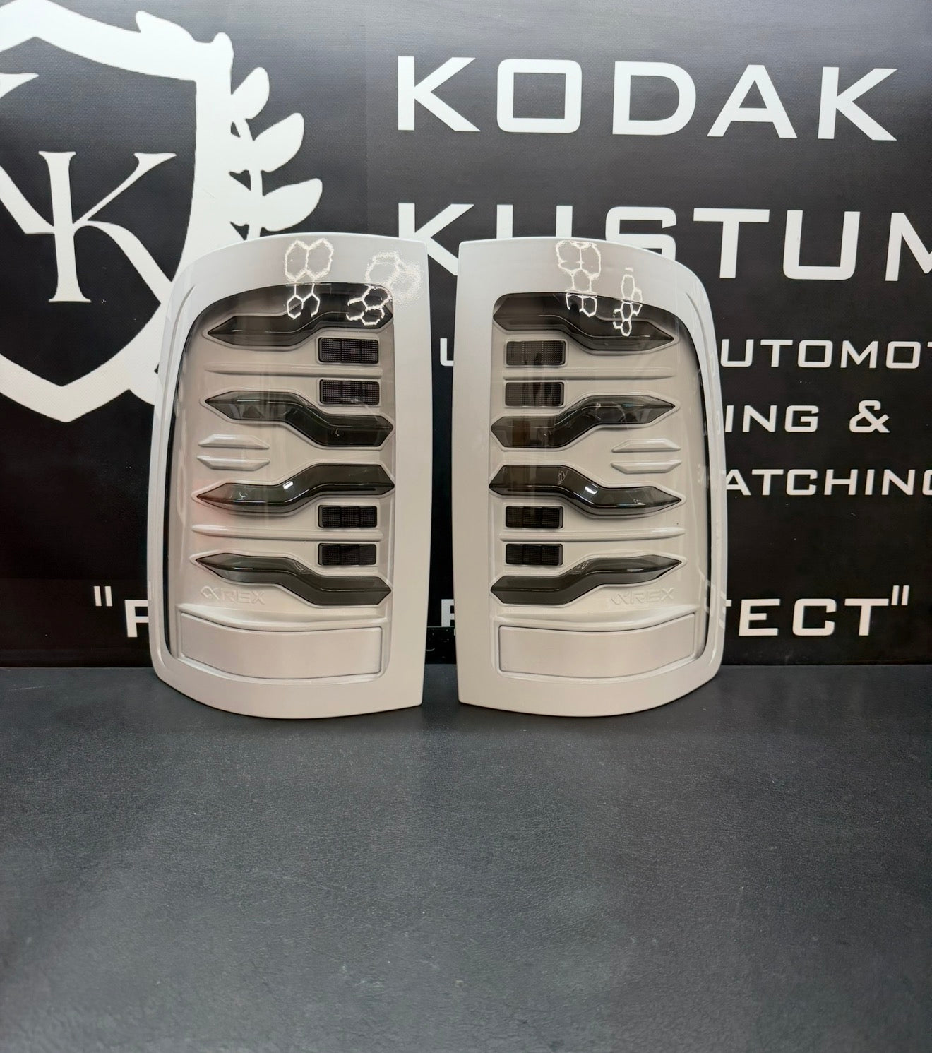 Ram 1500/2500/3500 Colormatched AlphaRex Tail Lights 2009-2018