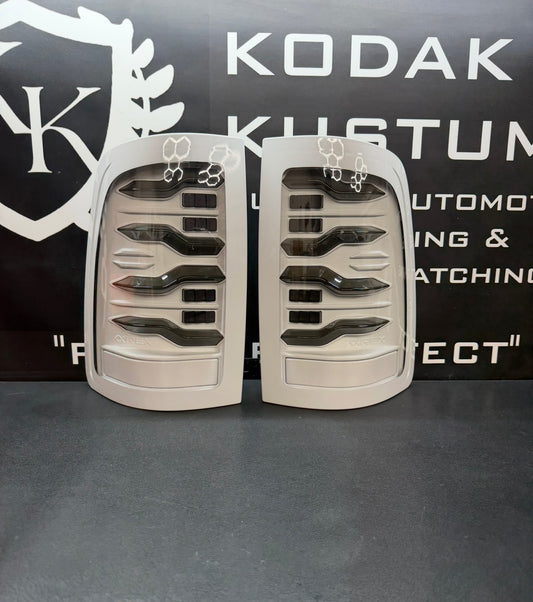 Ram 1500/2500/3500 Colormatched AlphaRex Tail Lights 2009-2018