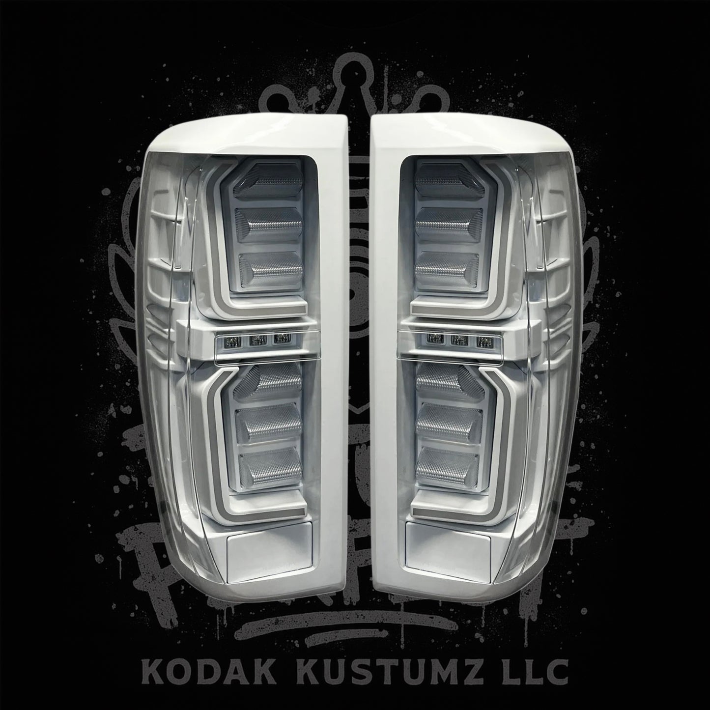 GMC Sierra 19-24 1500/ 20-23 HD Colormatched Tail Lights