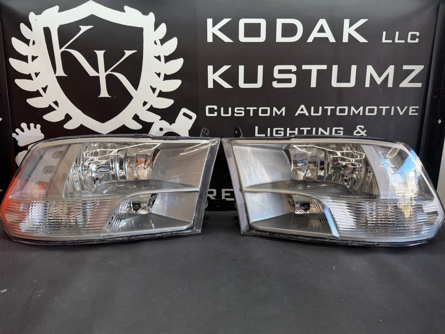 RAM 1500/2500/3500 Quad colormatched headlights