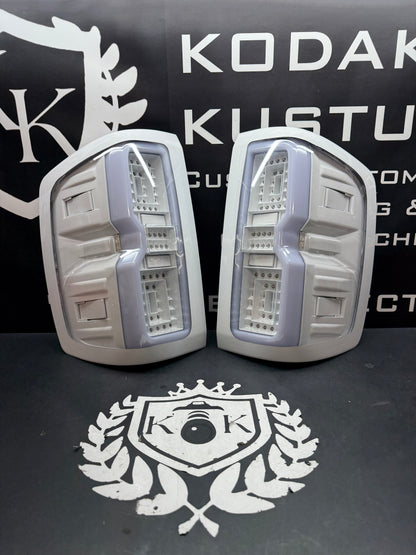 Chevy Silverado 1500/2500 Colormatched Tail Lights 2014-2018