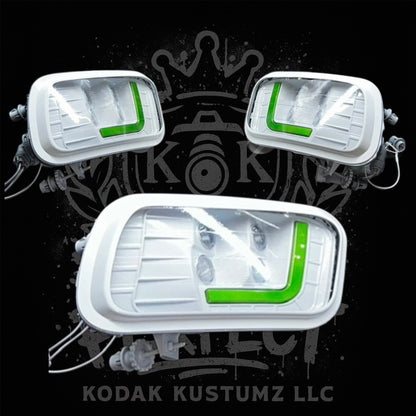 Ram 1500/2500/3500 Colormatched LED Fog Lights 2009-2018