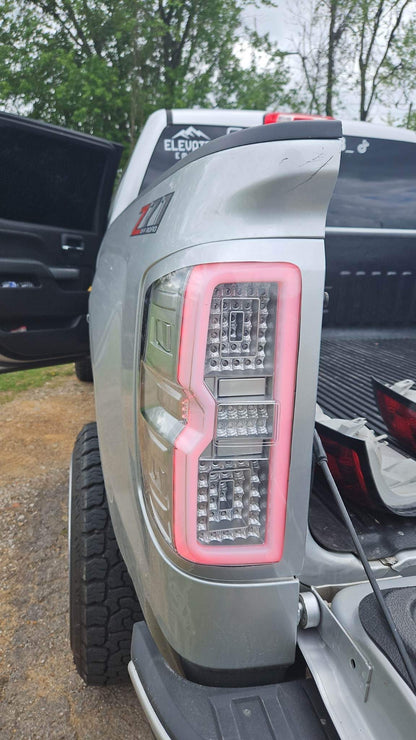 Chevy Silverado 1500/2500 Colormatched Tail Lights 2014-2018