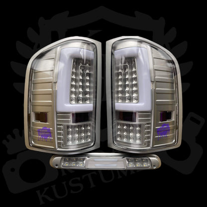 Chevy Silverado 1500/2500/3500 Colormatched LED Tail Lights 2007-2013